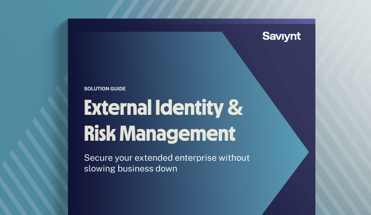 External Identity and Risk Management