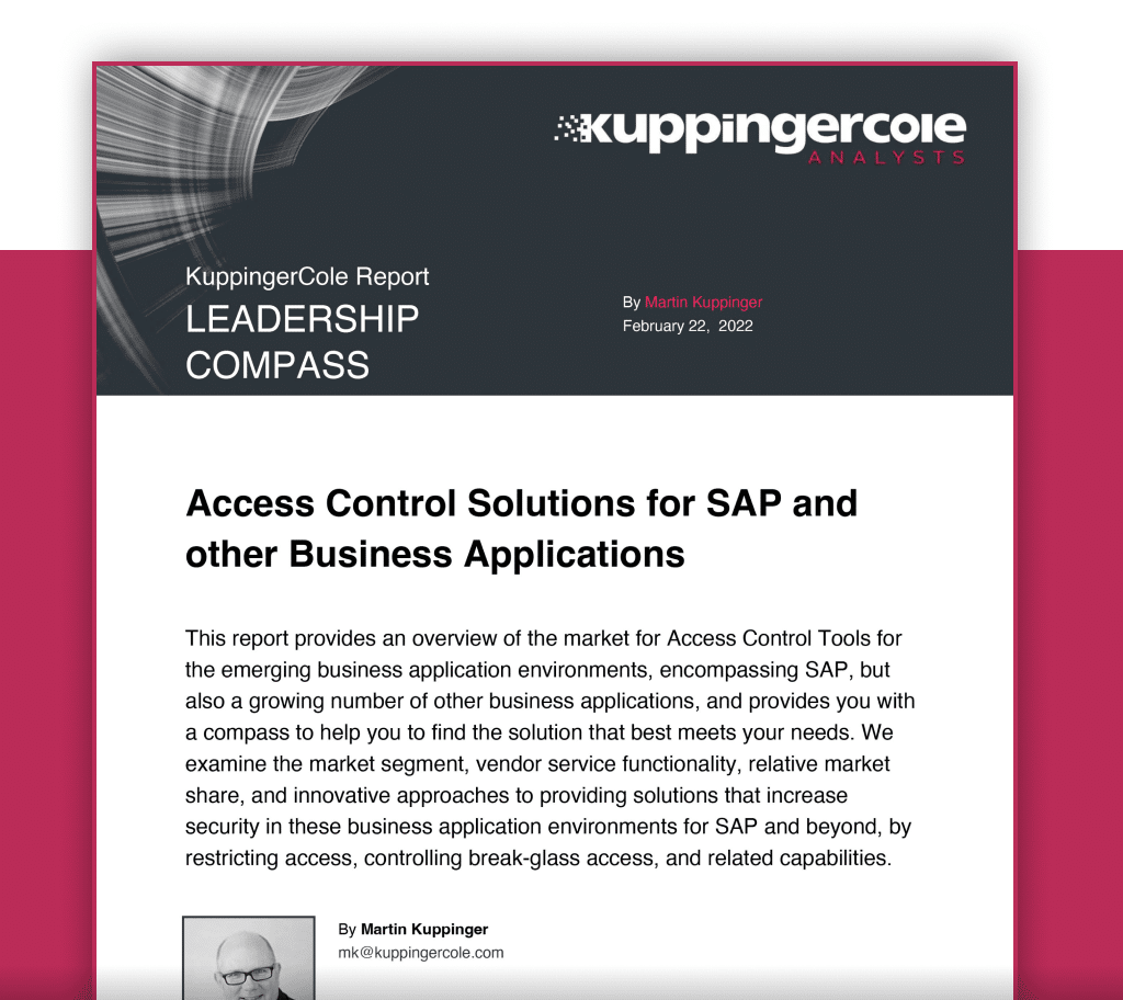 2022 Leadership Compass: Application Access Control Insights