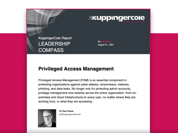 KuppingerCole 2023 Leadership Compass Report