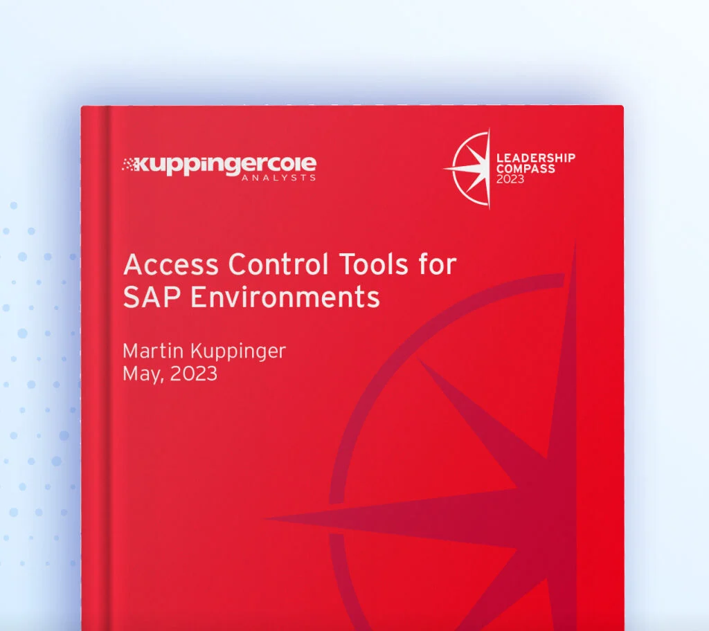 Recognized By KuppingerCole Analysts As Leaders In The Access Control Market For SAP