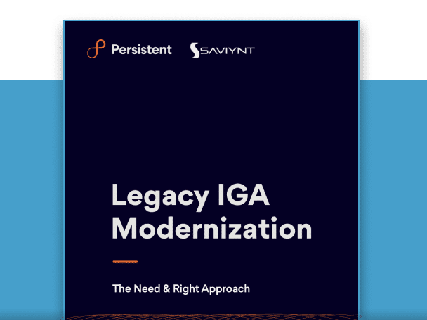 Legacy identity governance and administration(IGA) modernization